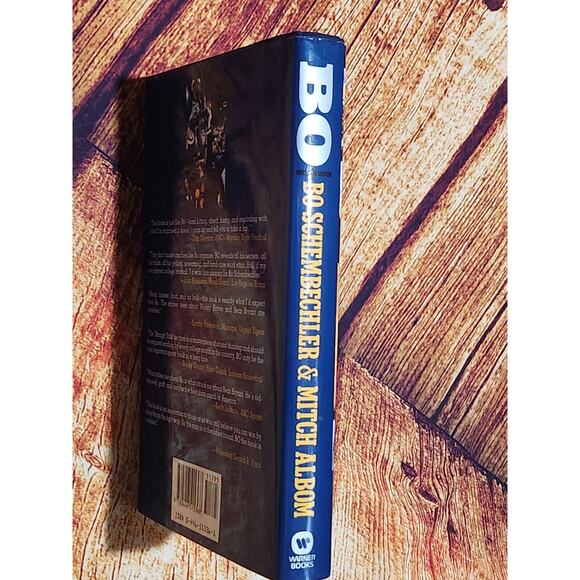 Bo by‎ Mitch Albom and Bo Schembechler (1989, Hardcover) FIRST EDITION - Picture 2 of 15